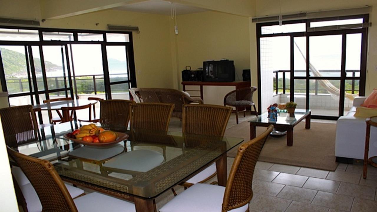 Apartamento Linda Cobertura Frente Mar Com Piscina Privativa E Pe Na Areia! Florianópolis Exterior foto