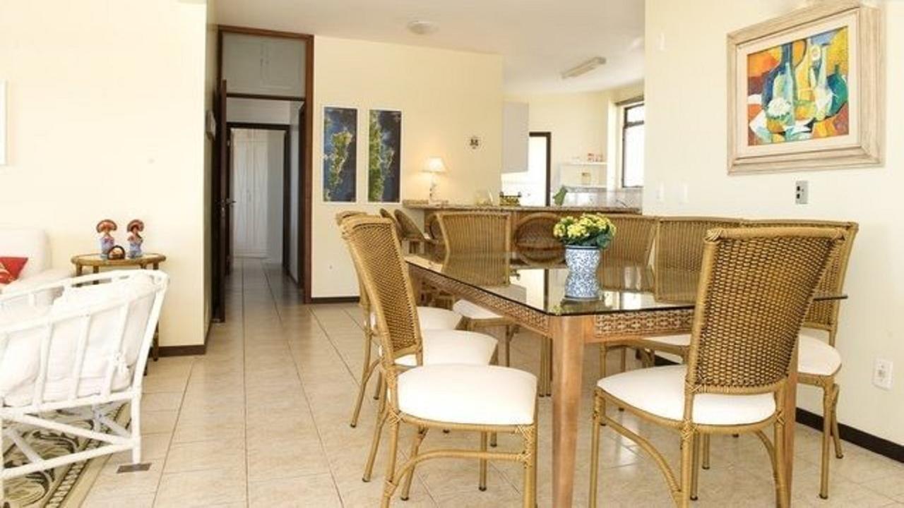 Apartamento Linda Cobertura Frente Mar Com Piscina Privativa E Pe Na Areia! Florianópolis Exterior foto