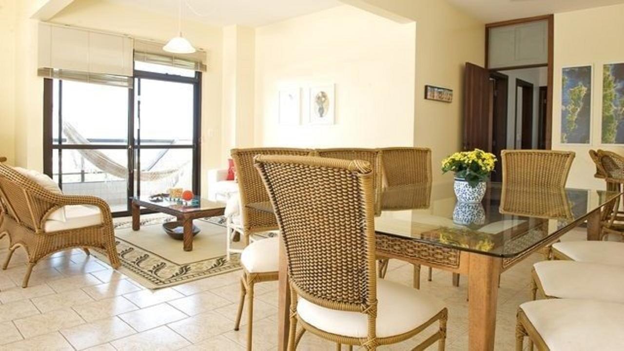Apartamento Linda Cobertura Frente Mar Com Piscina Privativa E Pe Na Areia! Florianópolis Exterior foto