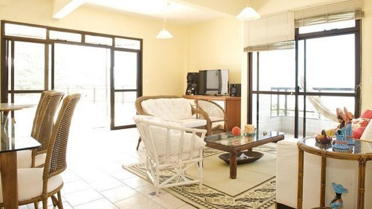 Apartamento Linda Cobertura Frente Mar Com Piscina Privativa E Pe Na Areia! Florianópolis Exterior foto