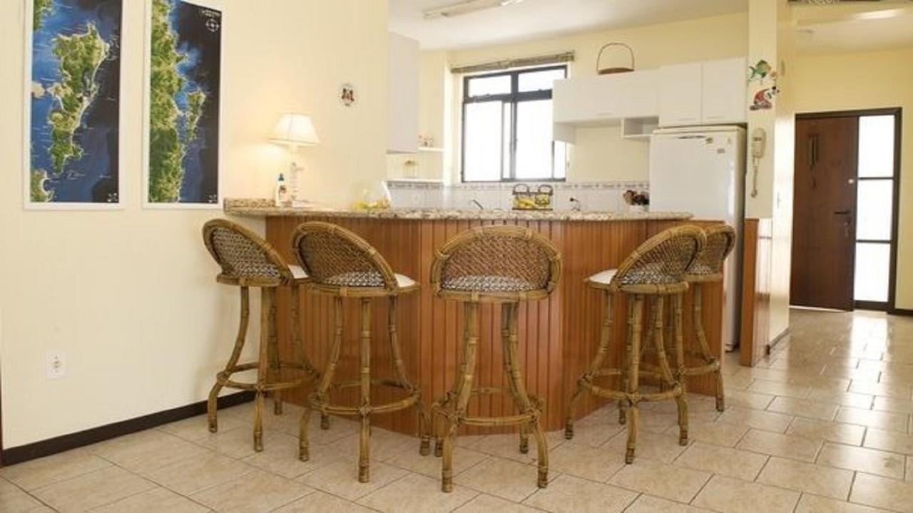 Apartamento Linda Cobertura Frente Mar Com Piscina Privativa E Pe Na Areia! Florianópolis Exterior foto